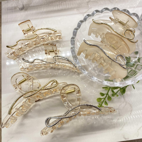 【再入荷】メタル×クリアバンス