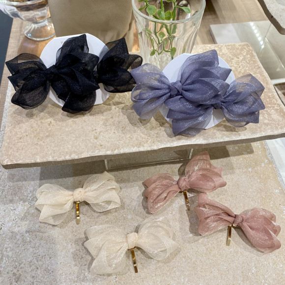 【新作】シフォンフックポニー