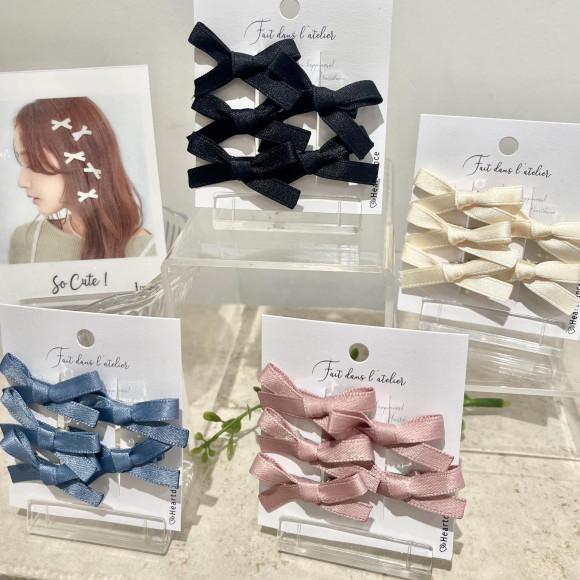 【Newカラー】ミニミニリボンクリップ