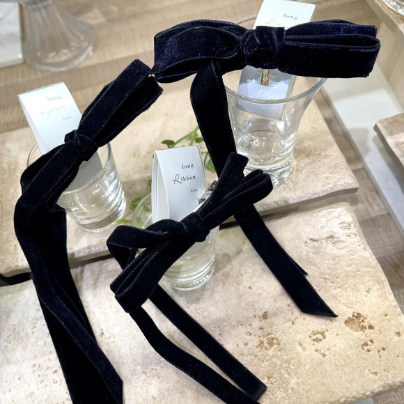【再入荷】足長ベロアリボン