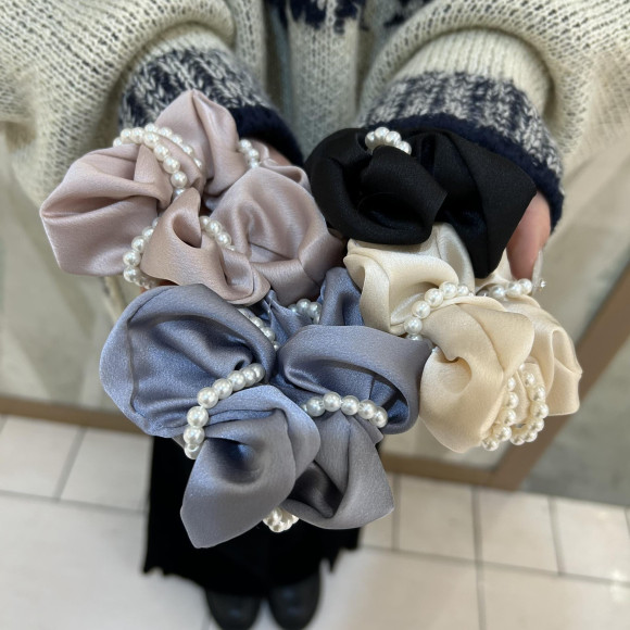 【新作】ネジパールサテンシュシュ