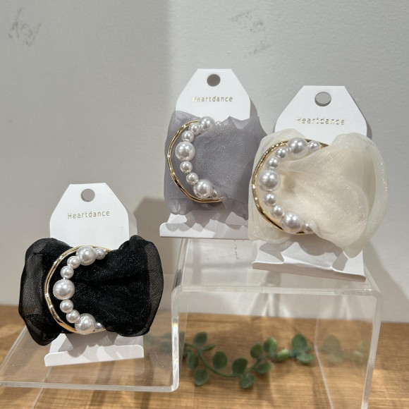 【新作】オーガンジーフックポニー