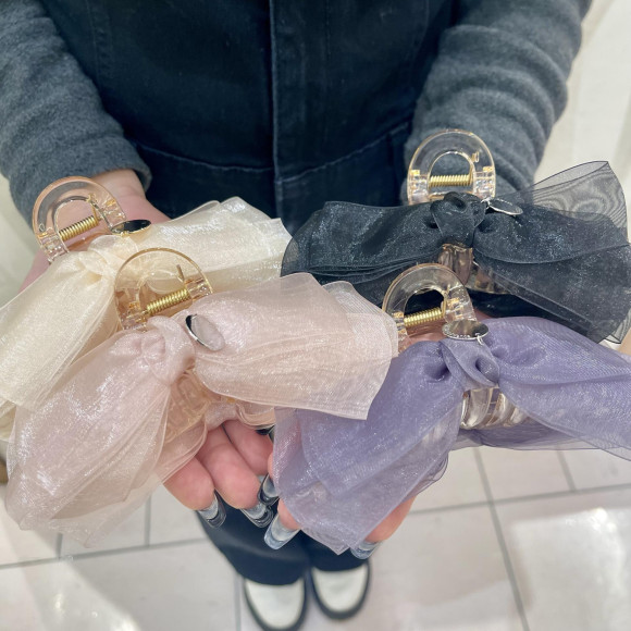 【お知らせあり】オーガンジーリボンバンス