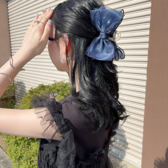 [Restocking] Organdy ribbon buns