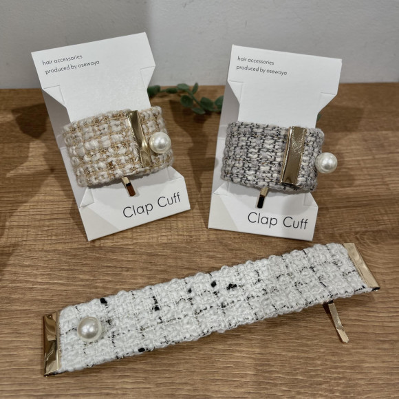 【가을 겨울철】트위드 롤커프