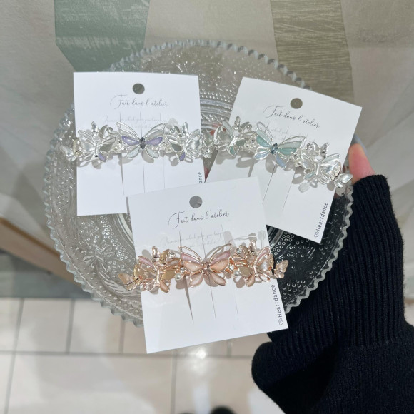 【新作】グラデーションバレッタ