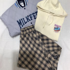 【Very popular quilting jacket】 The same color code!