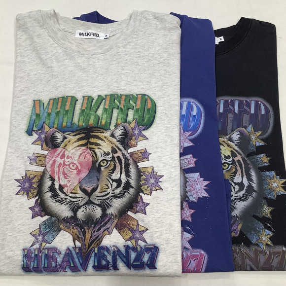【Cool】 Tiger's picture T-shirt [Cute]
