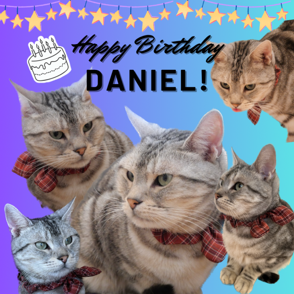 お誕生日おめでとう！