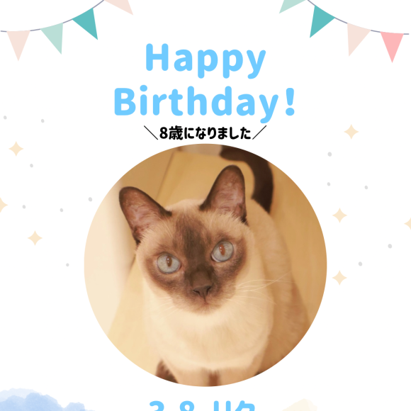 Happy Birthday！リクくん