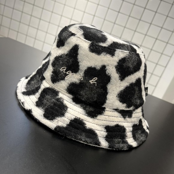 [New work] Leopard pattern bucket hat