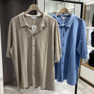 【SALE】リネンジャージシャツ