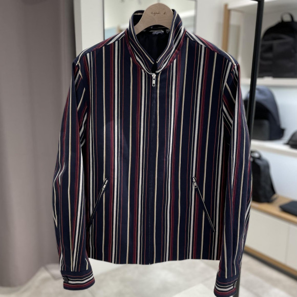 【SALE】ストライプブルゾン