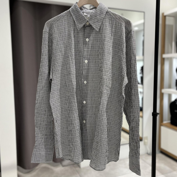 【SALE】楊柳チェックシャツ