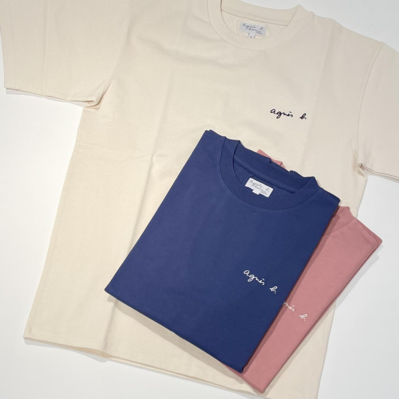 【新作】半袖胸元ロゴTシャツ