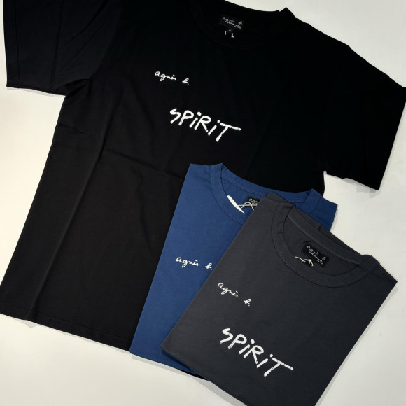 【新作】メッセージロゴTシャツ