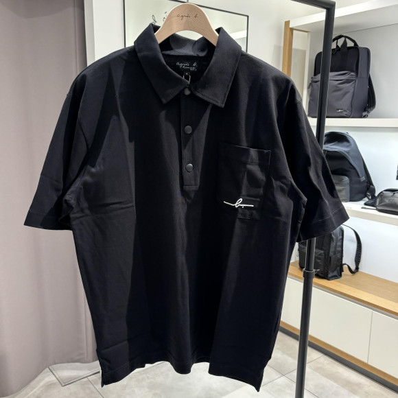 【新作】ラインロゴポロシャツ