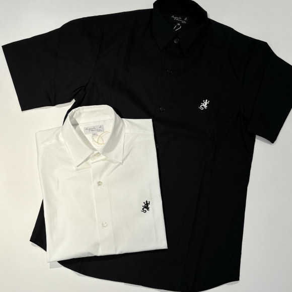 【新作】半袖レザールシャツ