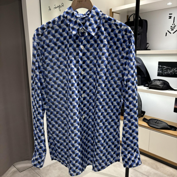 【SALE】ジオメトリックシャツ