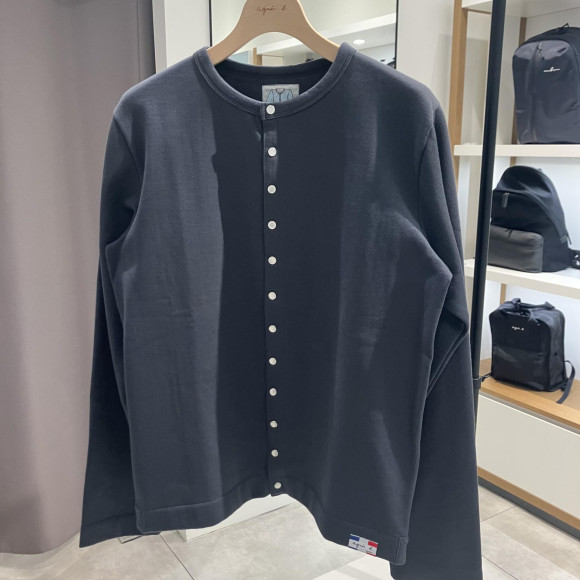 【新作】オーガニックコットンカーディガンプレッション