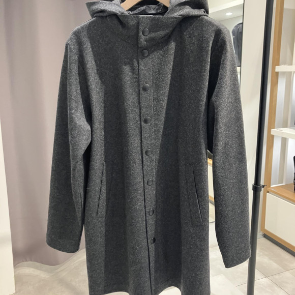 【新作】ウールジャージーコート