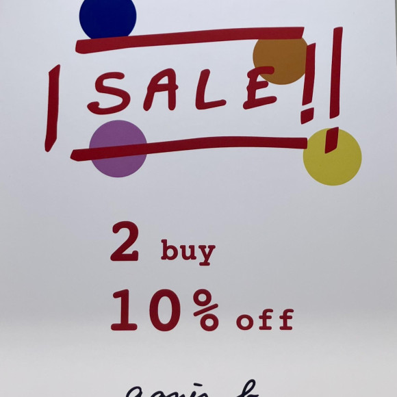 【告知】2buy 10%off開催