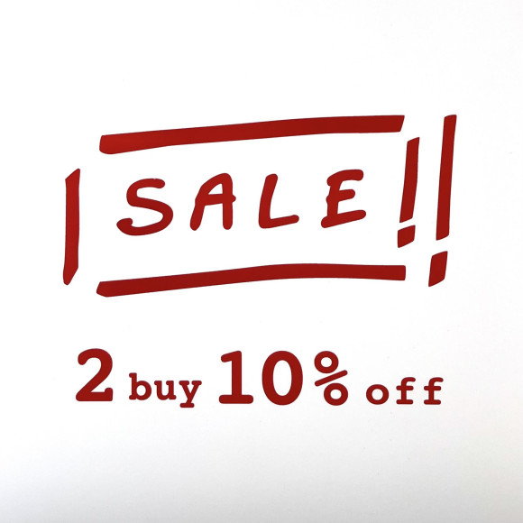 Sale item 2BUY10% OFF