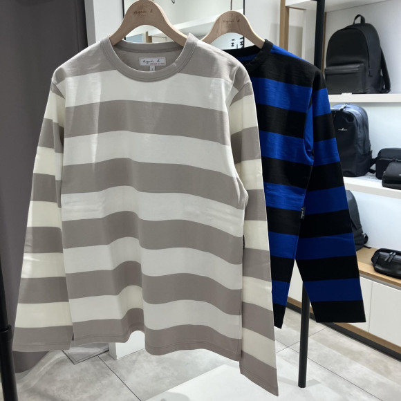 【SALE】 Long Sleeve Border T