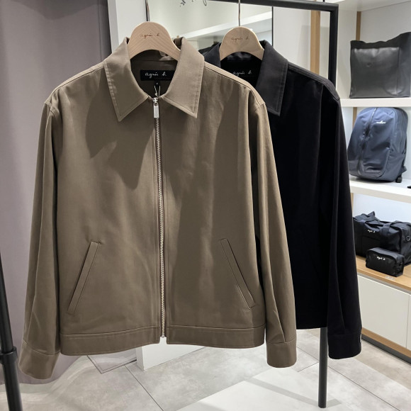 【新作】コットンギャバジンブルゾン