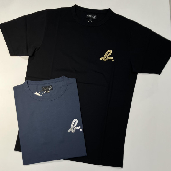 【新作】箔プリントロゴTシャツ