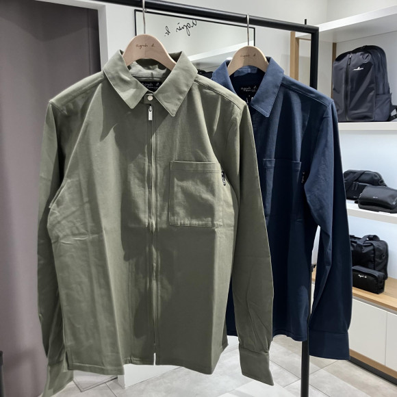 【新作】ジャージZIPシャツ