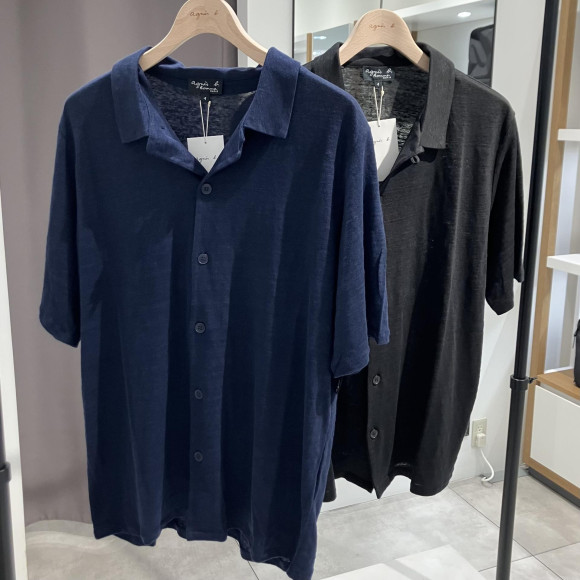 【新作】リネンジャージシャツ