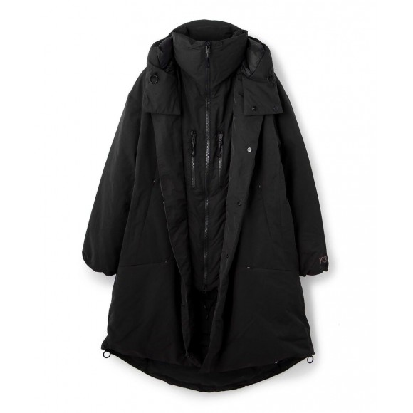 Y-3/ワイスリー/M CH2 SUEDED POLY DOWN JACKET /ロングダウン ...