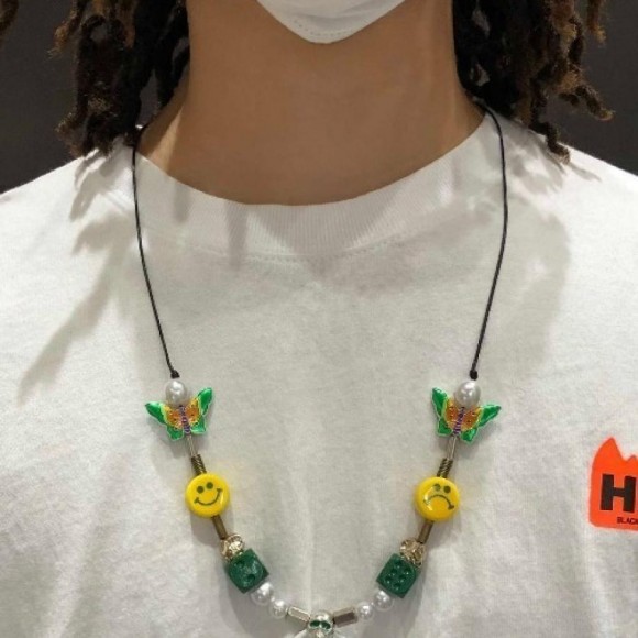 EVAE MOB エバーモブ スカル Necklace ドクロ ネックレス 最終値下