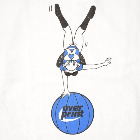 Over Print / オーバープリント / Inverted LS Tee *saigusa