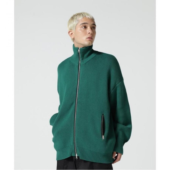 Dankeschon/ダンケシェーン/Zip Up Knit/ジップアップニット