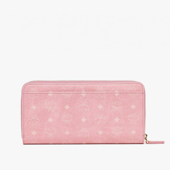 MCM/エムシーエム / Aren Visetos Zip Around Large / ジップアラウンド ウォレット - ヴィセトス オリジナル (PINK)