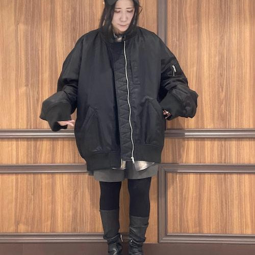 中にたくさん着込めるオーバーサ...