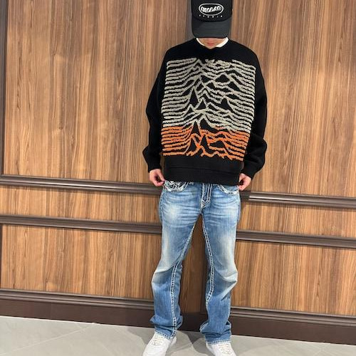 ダンケシェーンのニット着ました...