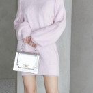 ♡ミニシャギーストラップミニニットワンピース♡