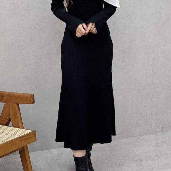 ♡ショルダーリボンニットワンピース♡