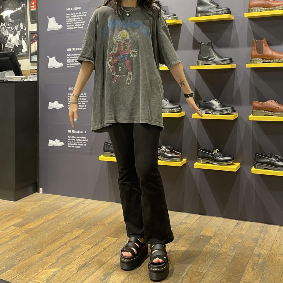 《3本のベルトデザインが可愛い♡厚底サンダル》