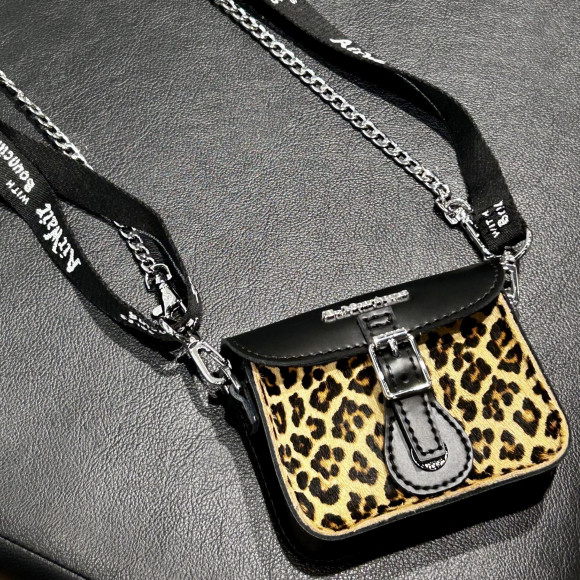 【新作】ヒョウ柄のmini サッチェルバッグが登場☆