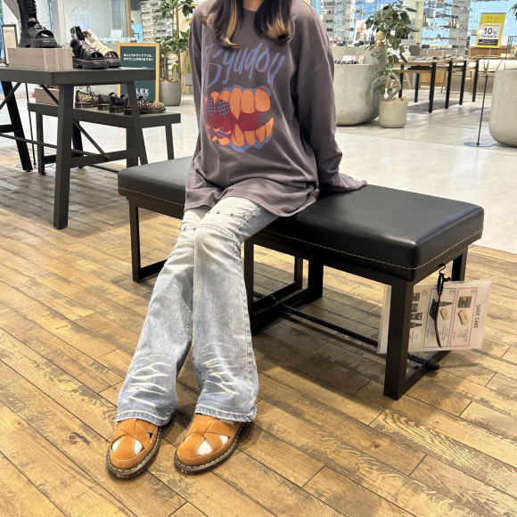 ☆其他沒有的設計!休閒的棕色涼鞋☆