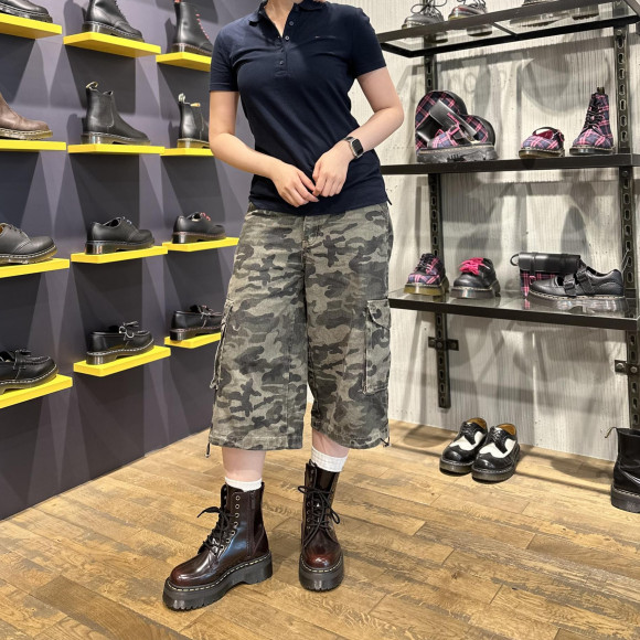 秋冬的主角。艳丽的体积鞋♡