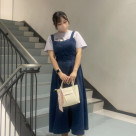 ⭐︎スカーフ付きハンドバッグ& ナローストラップ厚底ヒールサンダル⭐︎