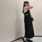 ドットベロアダブルリボンパンプス