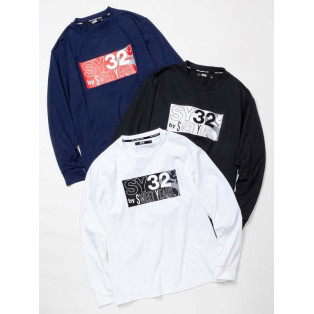 SY LOGO MIX LOGO BOX L/S TEE