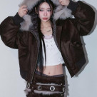 コーデのワンポイントに♩✮ファーベルト