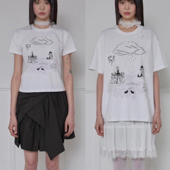 【인기 한국 브랜드】신작 티셔츠 입하부.+♩